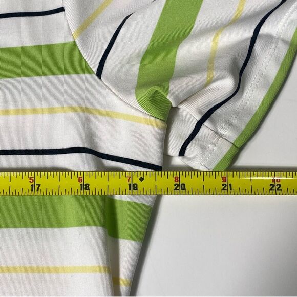 Cutter & Buck Green Bay Packers CB Dry Tec Striped Polo Shirt Men's Size Large - Picture 4 of 16